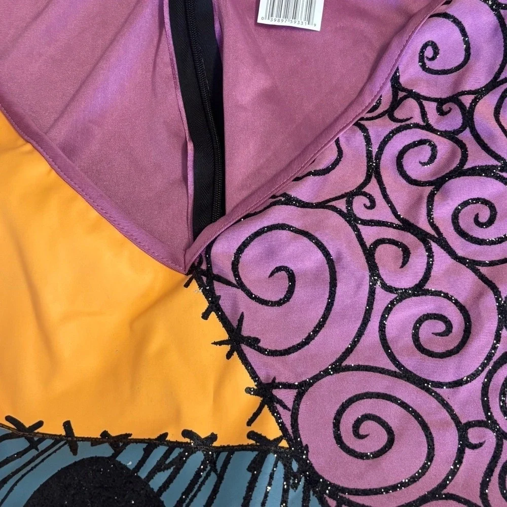 Disney‎ Nightmare Before Christmas Sally Patchwork Costume Dress Kids XL 18-20 - Picture 9 of 10